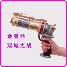 Arcane 25cm League of Legends Jinx Pistol Cosplay PVC Prop Jinx Accessory
