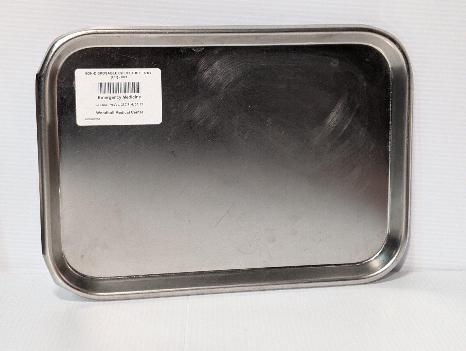 Lot of 6 Stainless Steel Instrument Trays: Vollrath, Polar Ware, more 10"x13.5"