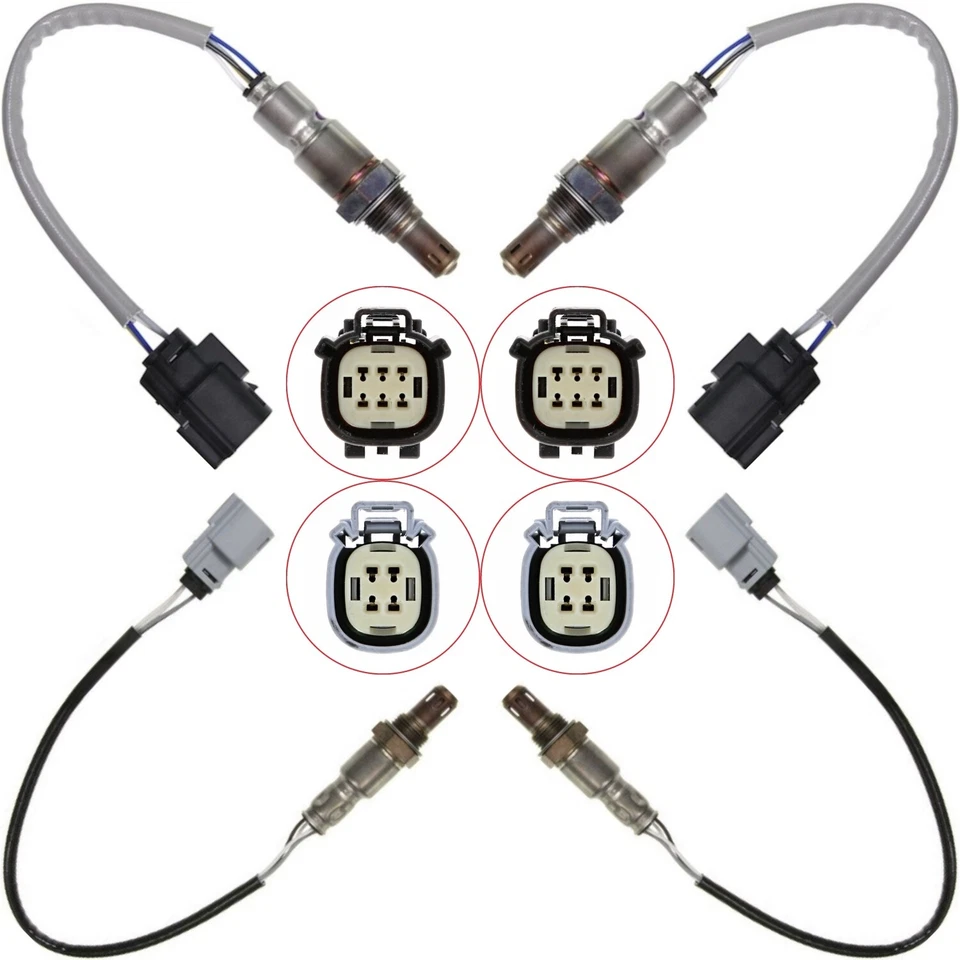 4 peças sensor de oxigênio up+downstream para Ford 2015-2019 Edge 2016-2019 Explorer 3.5L - Imagem 3 de 4