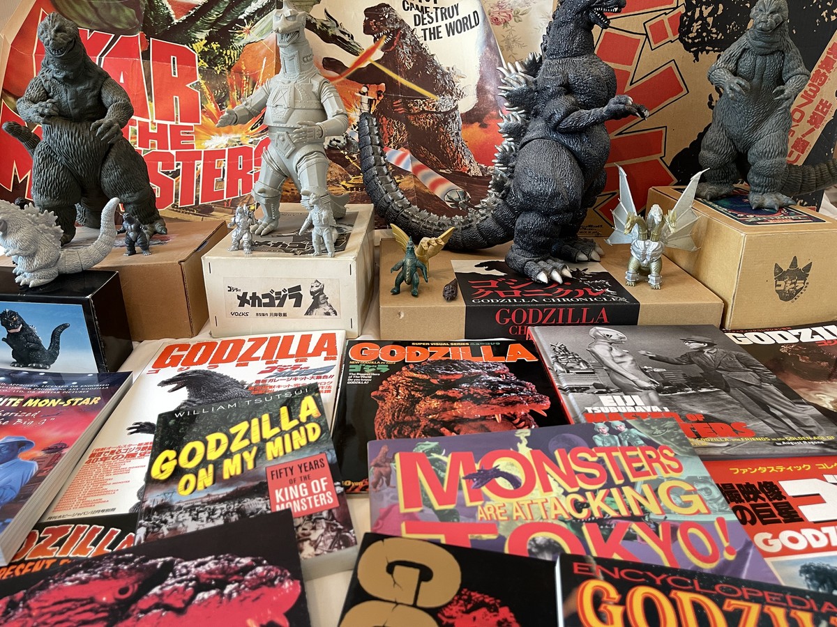 Billiken Godzilla (King Kong vs Godzilla 1962) vinyl model kit