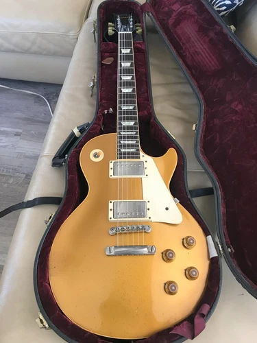 Gibson Custom Shop Les Paul Gold Top 1957 Reissue Mfg, 2001