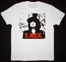 Vtg T REX THE SLIDER 1972 Heavy Cotton White T Shirt Unisex S-5XL BL419