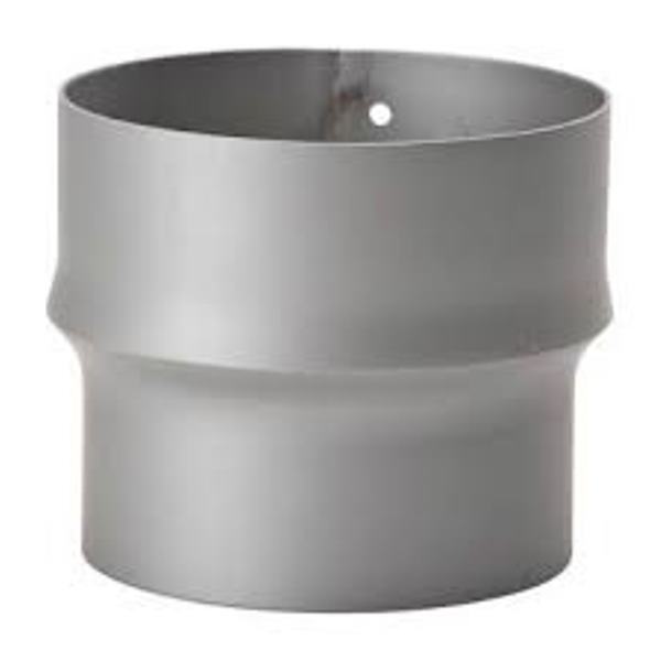 Extension 150mm - 180mm Smoke Pipe Stove Pipe Gray Stove Fireplace Pipe