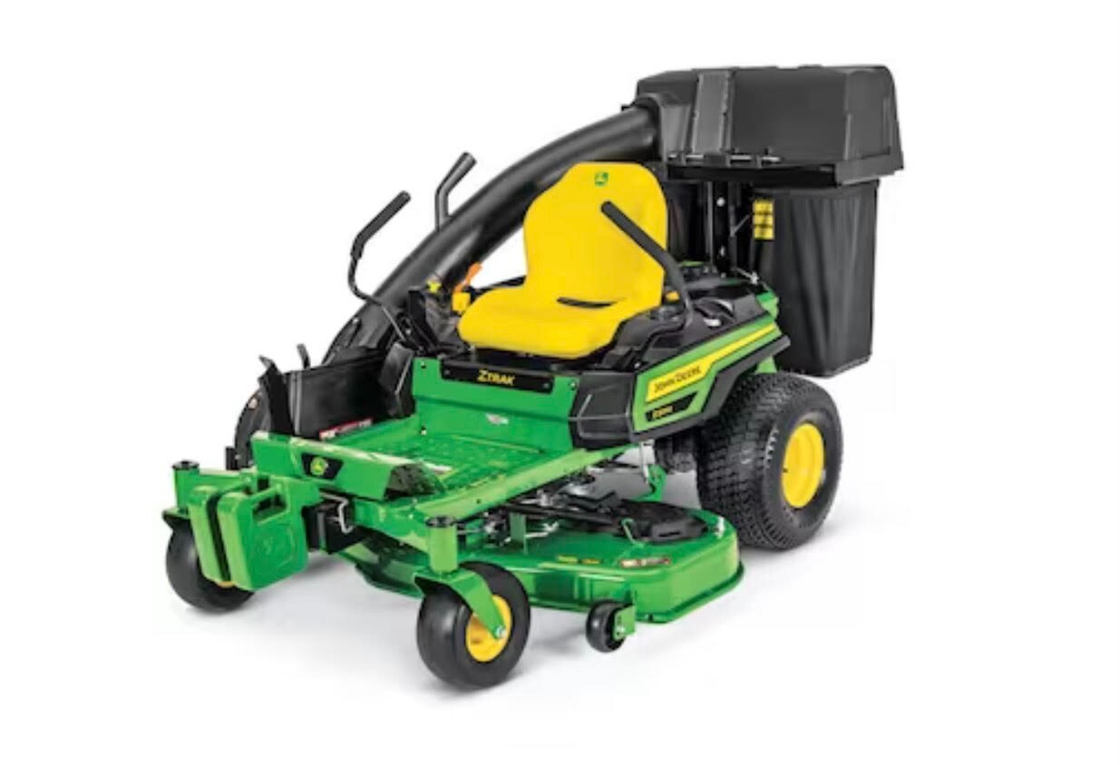 John Deere 2 Bagger For Zero Turn Z325E Z330M And Z330R With 48 John deere 2 bagger for zero turn z325e z330m and z330r with 48
