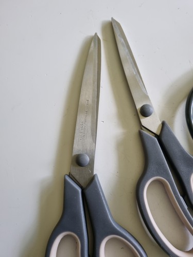 4er Set Lederscheren Schneider Schneiderei Basteln Lederhandwerk Trimmen Haus Garten - Bild 3 von 10
