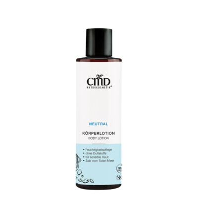 Körperlotion mit Totes Meer Salz Neutral 200ml CMD Naturkosmetik 