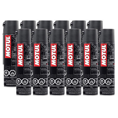 Motul MC CARE C2 CHAIN LUBE ROAD Spray 4.8L Multi Purpose Grease 12 x 0.4L