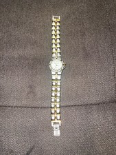 COTE D' AZUR SILVER DIAL RINESTONE UNISEX WATCH WORKING 