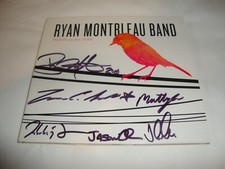 Ryan Montbleu Band Heavy on the Viny cd Signed