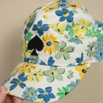 NWT $68 KATE SPADE NEW YORK Baseball Hat Cap French Cream  display picture 1