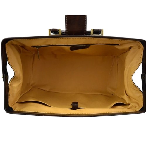 Modarno Doctor Bags Echtleder Arzttasche Herren/Damen, Tasche Retro-Vintage - Bild 3 von 14