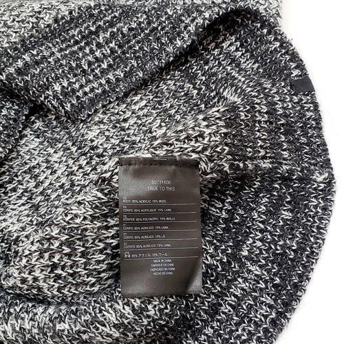 VOLCOM B0731606 CruisinOn Jumper Mix Knit Sweater Wool Blend Gray Marl Melange L - Picture 7 of 10