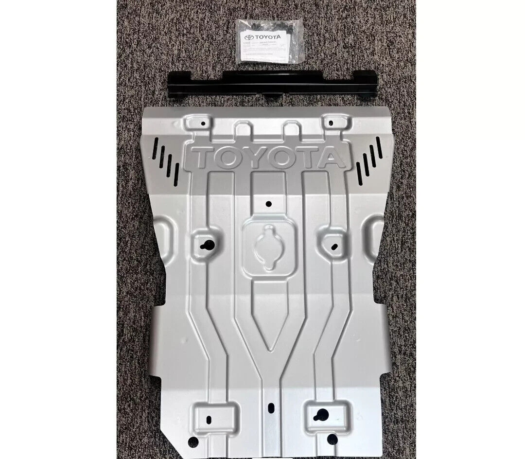 OEM 2024-25 TOYOTA LAND CRUISER FRONT SKID PLATE WITH HARDWARE | eBay