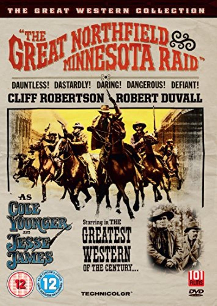 The Great Northfield Minnesota Raid DVD Westerns Robert Duvall