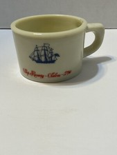Vintage Old Spice Shaving Mug Cup Grand Turk Salem 1786 Ship Recovery Salem 1794