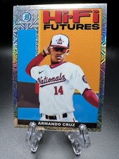 2022 Bowman Chrome ARMANDO CRUZ HI-FI Futures Mojo Refractor  #HIFI-24 Nationals
