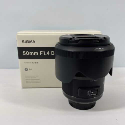 Sigma Art Lens 50mm f/1.4 DG HSM For Nikon F Mount