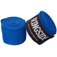 New Ringside Mexican Style Boxing MMA Handwraps Hand Wrap Wraps 180" - Blue