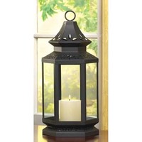 14 Large Black Stagecoach Candle Lantern Wedding Centerpieces 13363 14 Large Black Stagecoach Candle Lantern Wedding Centerpieces 13363