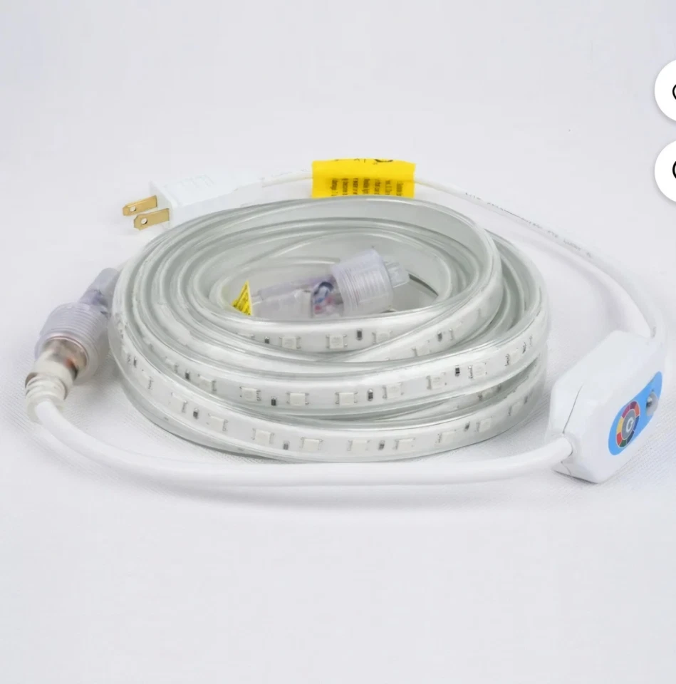 LED Color Changing Flex Strip Lights 18.4 Feet RV Camper Indoors/Outdoors - Image 2 of 4