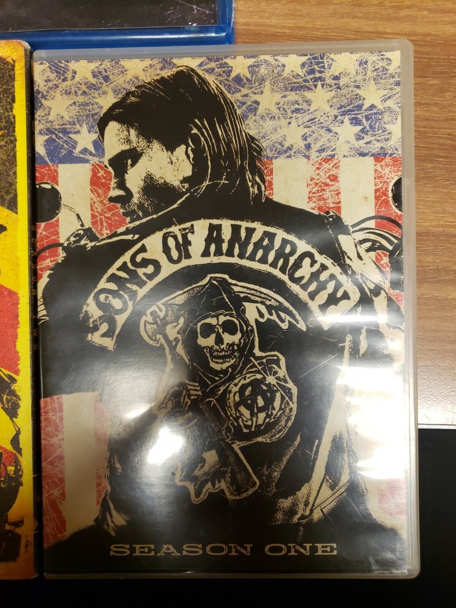 Sons Of Anarchy Seasons 1 Thru 5. First 3 DVD 4 And 5 Blu Ray | eBay