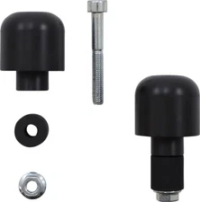 Vortex Black Bar End Sliders (BE118K)