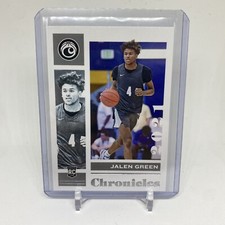 2021-22 Chronicles Draft Picks Jalen Green Base Rookie RC #4 Rockets PWE