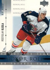 #58 Rostislav Klesla Columbus Blue Jackets 2002-03 Upper Deck Honor Roll Hockey 