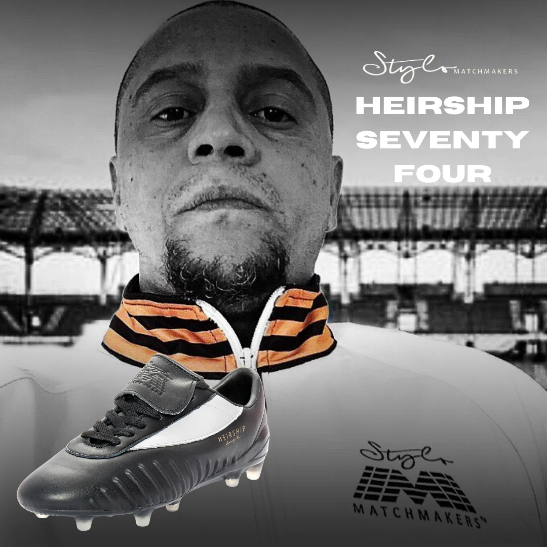 Scarpe da calcio in pelle Stylo Matchmakers Heirship 74. Come Copa Puma e Nike