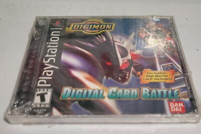 Digimon Digital Card Battle (Sony PlayStation 1, 2001) for sale