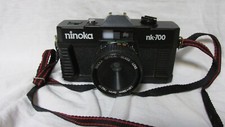 Vintage 1990s Ninoka NK-700 35mm Point Shoot Camera w/ 50mm Lens For Display