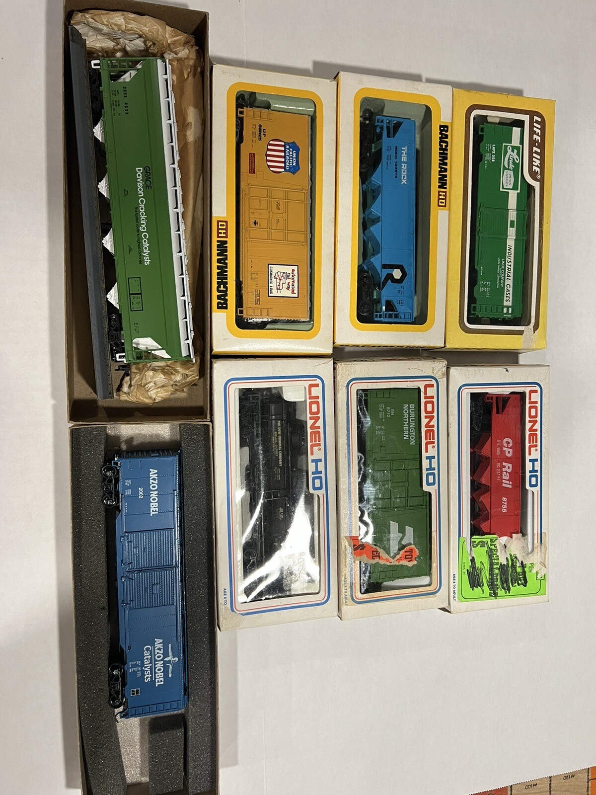 Vintage Ho Train Car Lot eBay