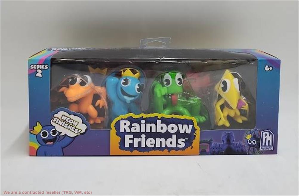 Набор мини-фигурок Rainbow Friends Neon Series 2 - 4pk SEE DETAILS