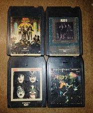 4 Kiss 8-track Tapes From 1970s