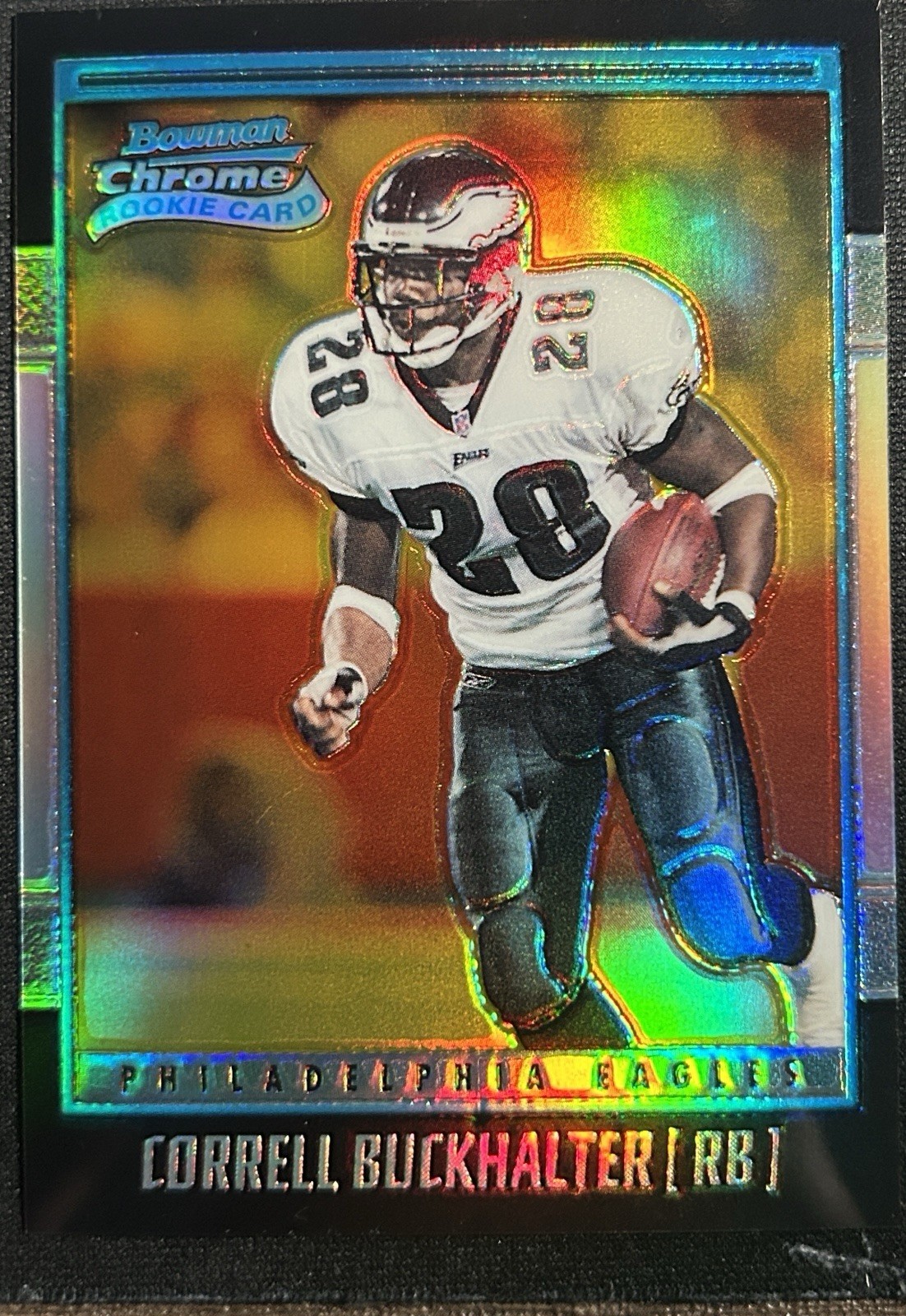 Correll Buckhalter Bowman Chrome #112 Gold Refractor