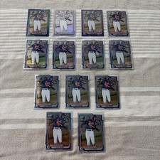 Jensy Rivas 2024 Bowman Chrome Cards, Pearl, Shimmer, Purple, Reptilian Blue...