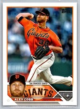 2023 Topps #108 Alex Cobb - San Francisco Giants