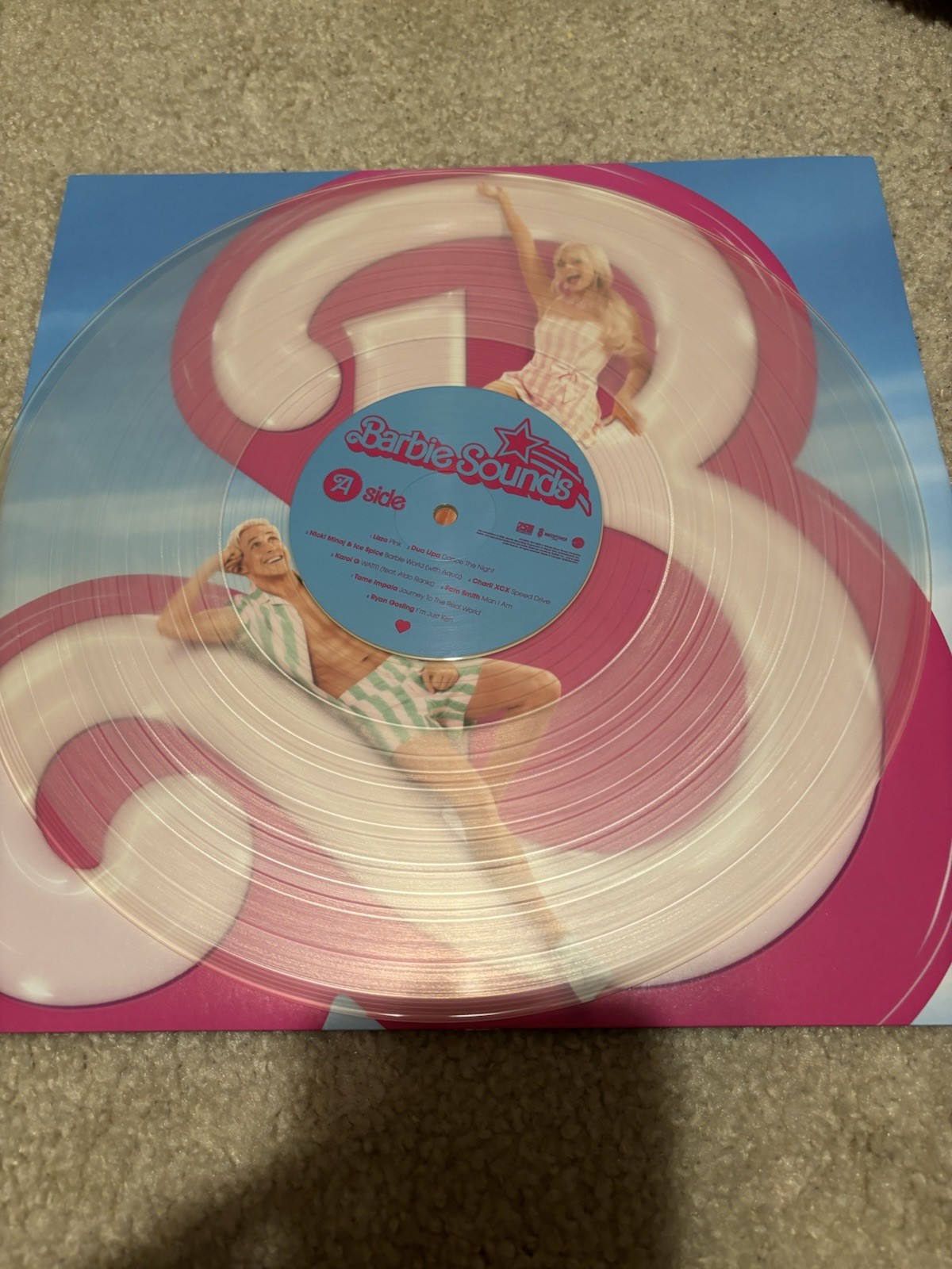 Barbie The Album Milky Clear Edition Vinyl Record, NEW SEALED
