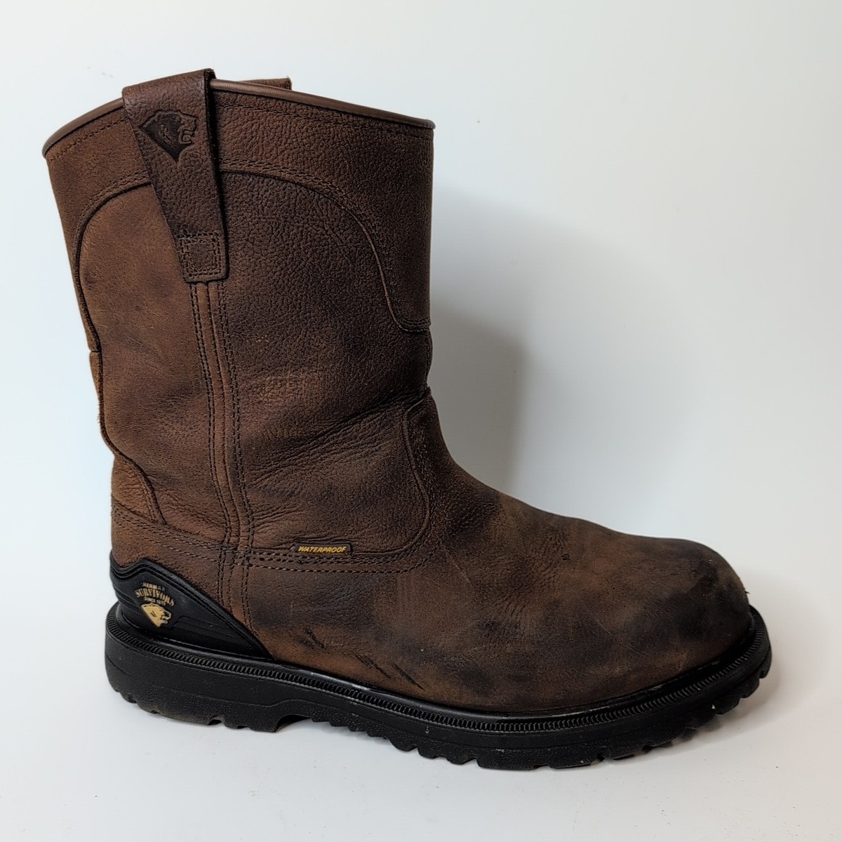Herman Survivors Men\'s Bison Waterproof Pull On Steel Toe Work Boots size 11 k2-_f4238b2a-41ee-4479-ae0b-  main image 3