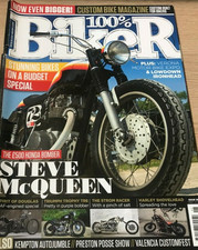 100% Biker UK Custom Bike Mag Issue 180 On a budget Steve McQueen M51 3051