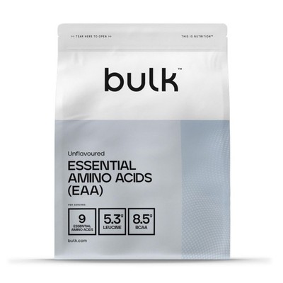 Bulk Pure Essential Aminosäuren Pulver, 1 66 Portionen (1er Pack), geschmacksneutral 