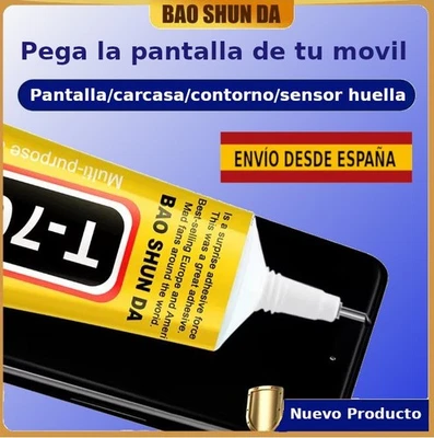 Pegamento T-700 Adhesivo 15ml NEGRO Reparación Móvil. - Imagen 1 de 4