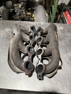 #ad #ad 1999 2019 Stock LS Exhaust Manifold Manifolds Truck No EGR OEM Cut For Vband $149.99