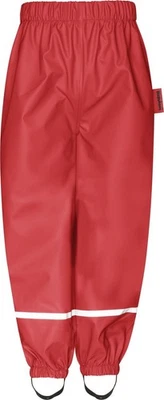 Playshoes Kinder Regenhose Fleece-Halbhose Rot - Bild 1 von 4