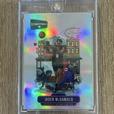 2020-21 Panini Prizm Draft Downtown Jaden McDaniels #D-9 Washington Huskies Bas…