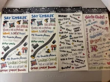 Me & My Big Ideas Scrapbooking Stickers-set Of 4 1999-2003