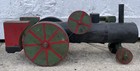 Antique Vintage Early 1940s Folk Art Toy Trains / Steam Engines — photo 3