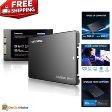 Durable 256GB Solid State Drive with 520MB/s Speed – Perfect for Gaming & Work