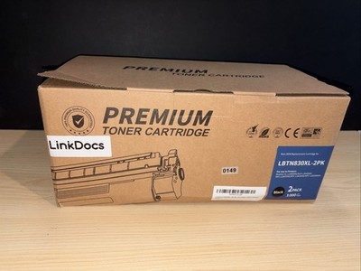 LinkDocs Premium Toner Cartridge 2 Pack Black LBTN830XL