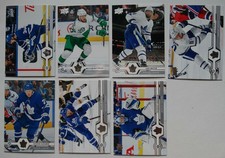 2019-20 Upper Deck Toronto Maple Leafs Series 1 Base Team Set of 7 Hockey Card